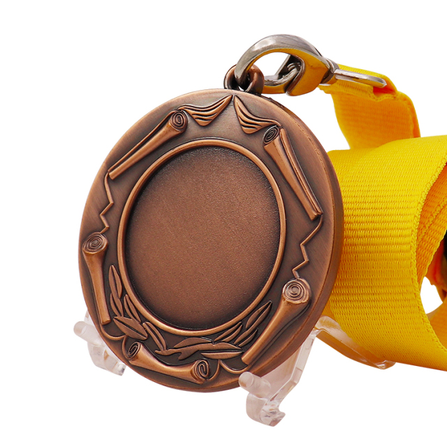 Custom Sports Medals | Antique Copper Blank Center Medals