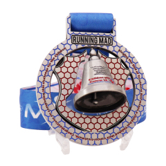 Custom 3D Spinning Medals | Bell Challenge Medals