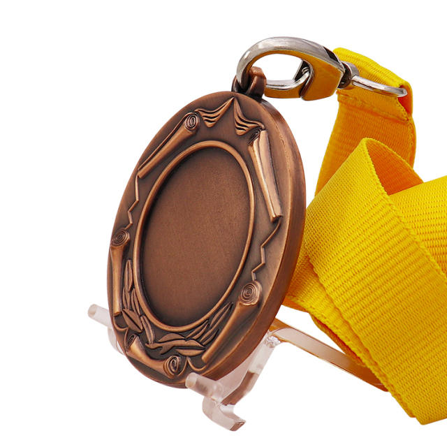 Custom Sports Medals | Antique Copper Blank Center Medals