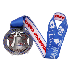 Custom 3D Spinning Medals | Bell Challenge Medals