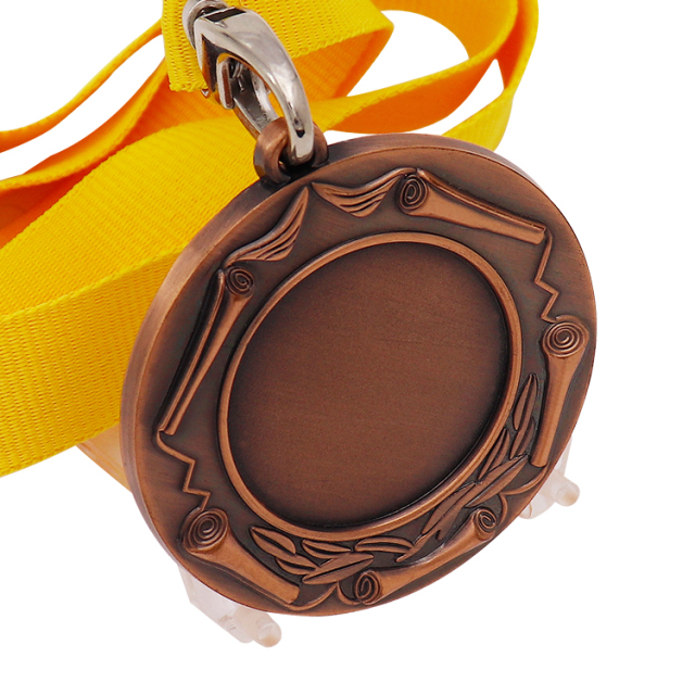 Custom Sports Medals | Antique Copper Blank Center Medals