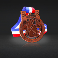 Custom Sports Medals | Hockey Player Award Medals