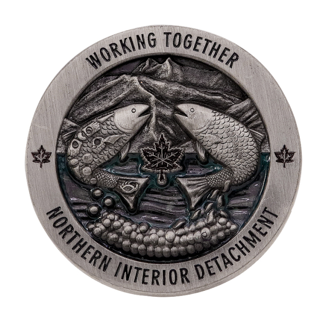 Custom 3D Antique Challenge Coins | Silver Plated Engraved Coins