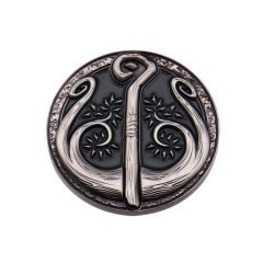 Custom 3D Antique Challenge Coins | Symbolic Silver Plated Coins