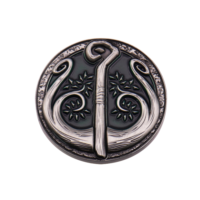 Custom 3D Antique Challenge Coins | Symbolic Silver Plated Coins