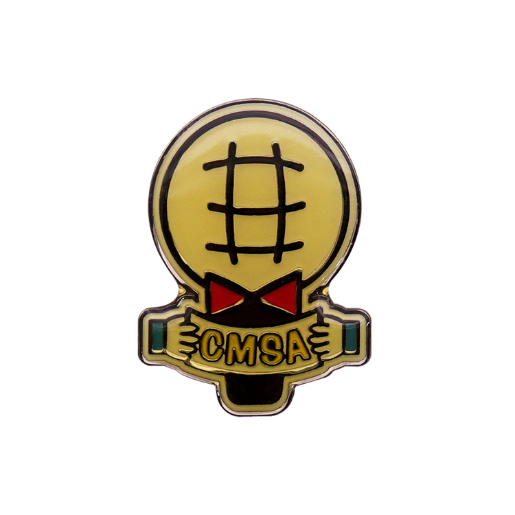 Customizable metal commemorative badges for exclusive use in meetings and events with epoxy pins.