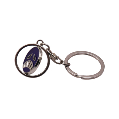 Custom Hard Enamel Multifunctional Keychains | Round Charm Keychains