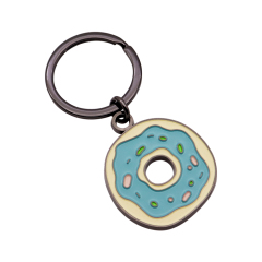 Custom Soft Enamel Keychains | Hollow Charm Pendant Keychains