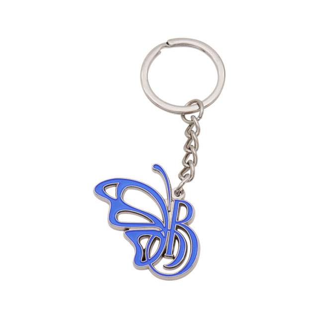 Custom Soft Enamel Keychains | Hollow Charm Pendant Keychains
