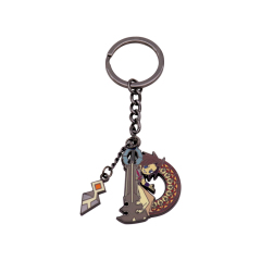 Custom Soft Enamel Keychains | Hollow Charm Pendant Keychains