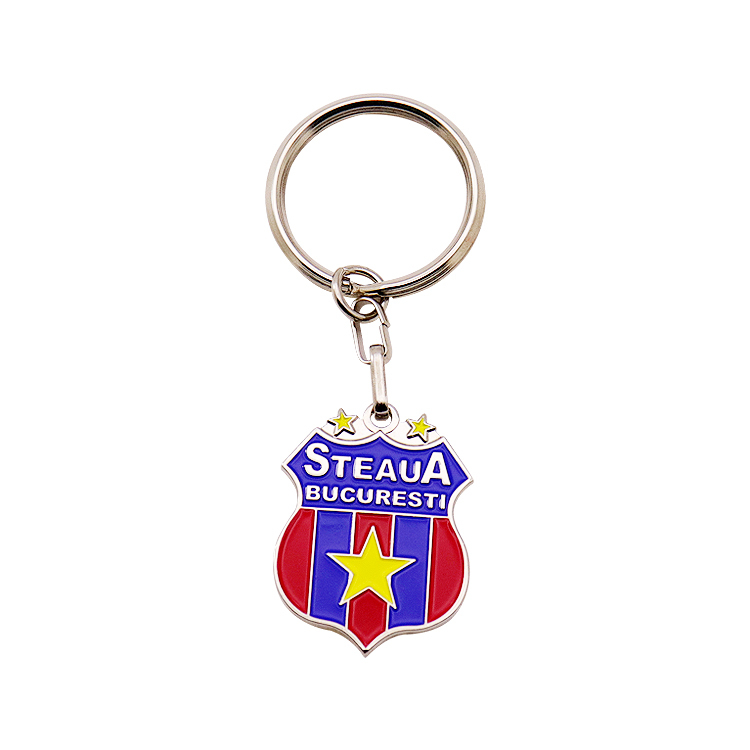 Custom Soft Enamel Keychains | Football Club Logo Keychains