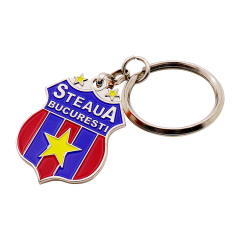 Custom Soft Enamel Keychains | Football Club Logo Keychains