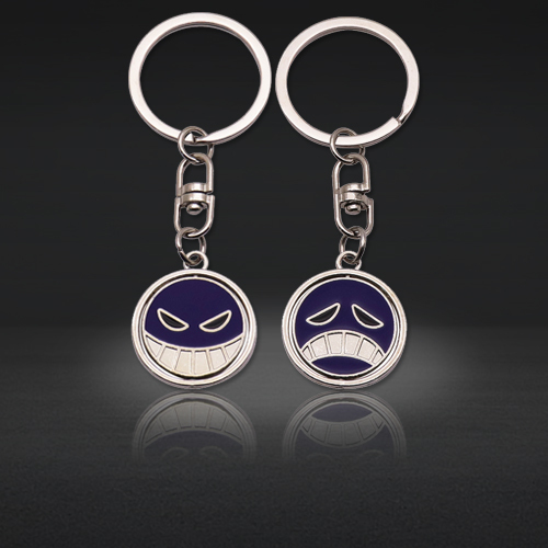 Custom Hard Enamel Multifunctional Keychains | Round Charm Keychains