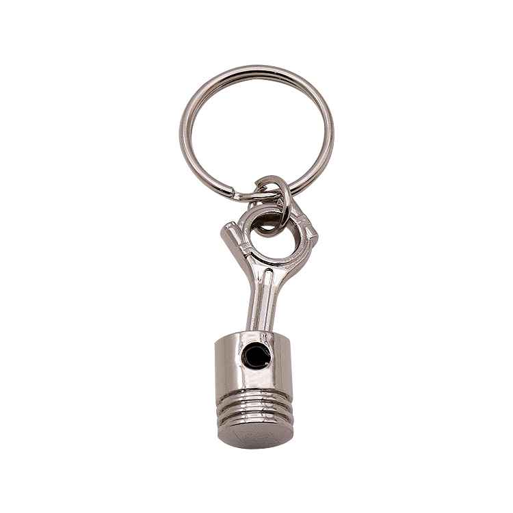 Customizable metal 3D axe shape and car engine model commemorative key chain