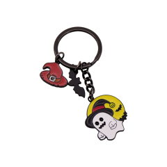 Custom Hard Enamel Keychains | Halloween Pumpkin Ghost Keychains
