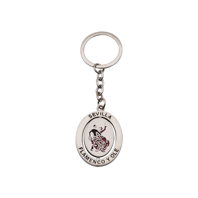 Custom Hard Enamel Multifunctional Keychains | Round Charm Keychains