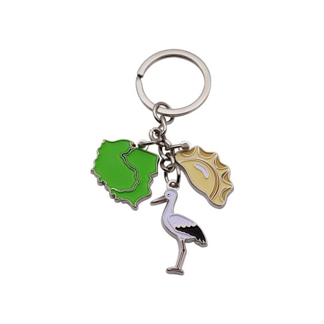 Custom Soft Enamel Keychains | Hollow Charm Pendant Keychains