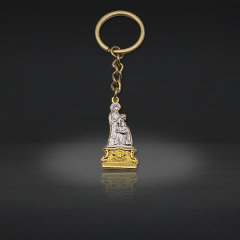 Custom 3D Keychains | Religious Statue Pendant Keychains