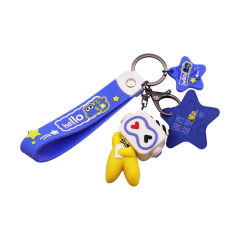 Custom PVC Keychains | Cute Dinosaur Charm Keychains