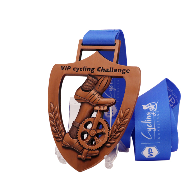 Custom 3D Sports Medals | Cycling Challenge Medals
