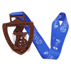 Custom 3D Sports Medals | Cycling Challenge Medals