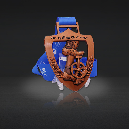 Custom 3D Sports Medals | Cycling Challenge Medals