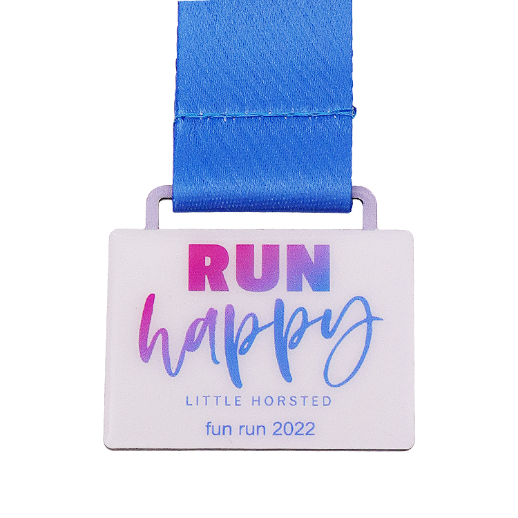 Custom printed metal sports medals - Running commemorative medals