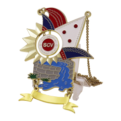 Custom Spinning Medals | Carnival Pendant Logo Medals