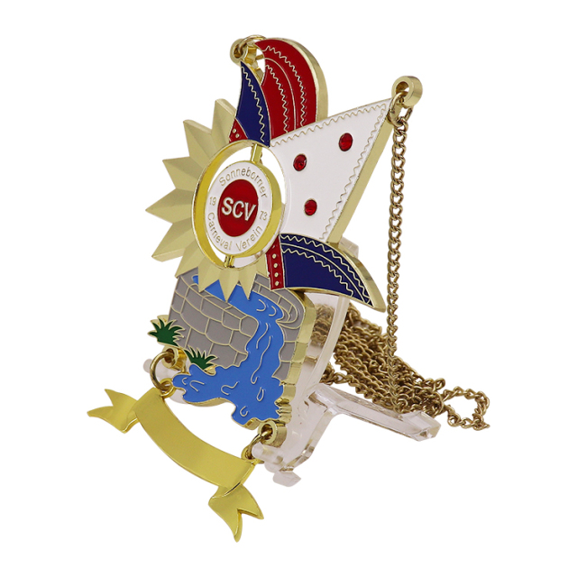 Custom Spinning Medals | Carnival Pendant Logo Medals