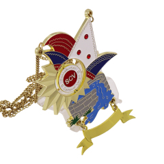 Custom Spinning Medals | Carnival Pendant Logo Medals