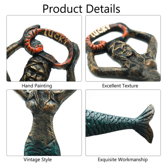 Custom Bottle Openers | Mermaid Decorative Openers