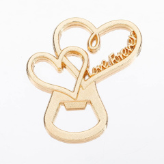 Custom Bottle Openers | Heart Crown Wedding Openers