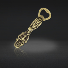 Custom Bottle Openers | Antique Skull Handle Openers