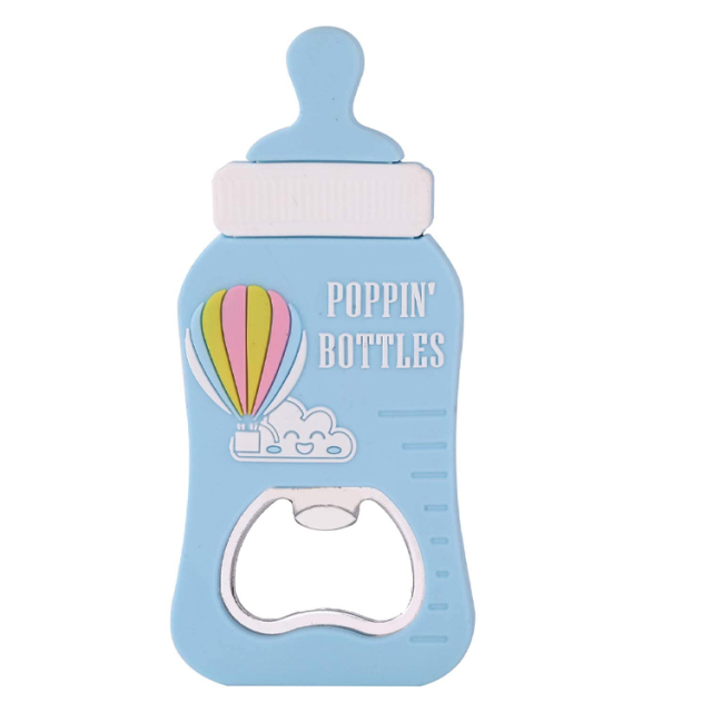 Custom Bottle Openers | Baby Bottle Party Favor Openers