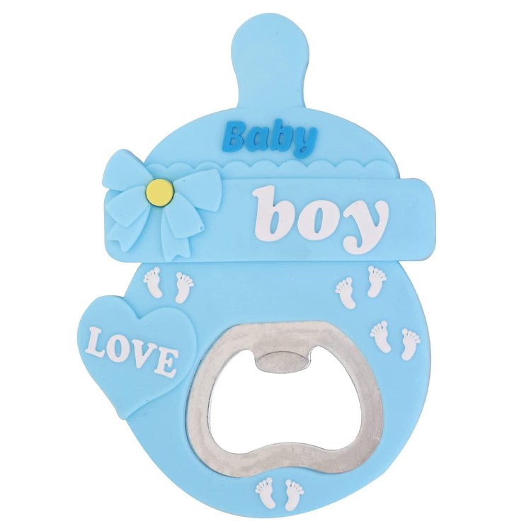 Custom Bottle Openers | Baby Bottle Party Favor Openers