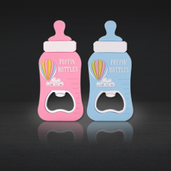 Custom Bottle Openers | Baby Bottle Party Favor Openers