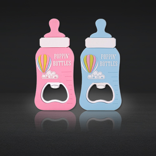 Custom Bottle Openers | Baby Bottle Party Favor Openers