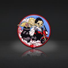 Custom PVC Patches | Cartoon Couple Patches