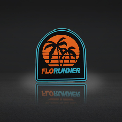 Custom PVC Patches | Palm Tree Logo Patches