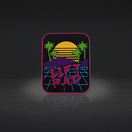Custom PVC Patches | Retro Neon Patches