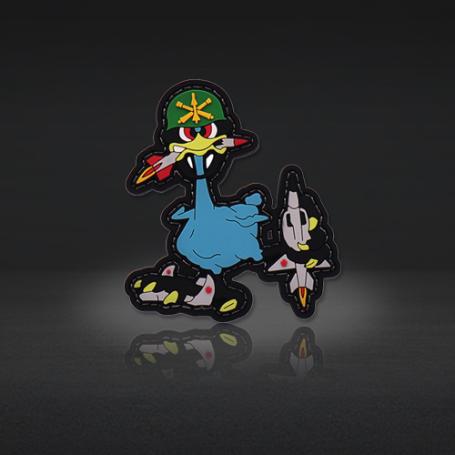 Custom PVC Patches | Duck Character Patches