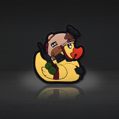 Custom PVC Patches | Cartoon Duck Character Patches