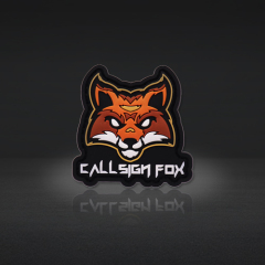 Custom PVC Patches | Fox Logo Patches