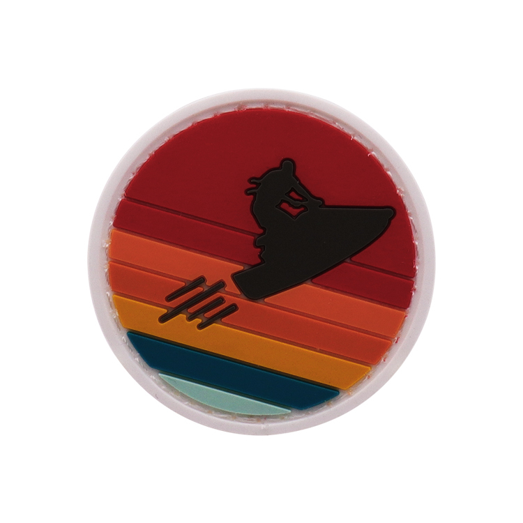 Custom PVC Patches | Wave Landscape Patches