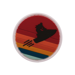 Custom PVC Patches | Wave Landscape Patches