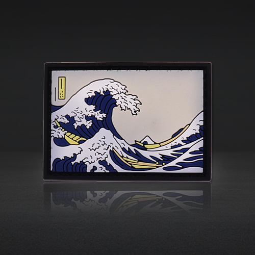 Custom PVC Patches | Wave Landscape Patches