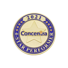 Custom Corporate Challenge Coins for Employee Recognition