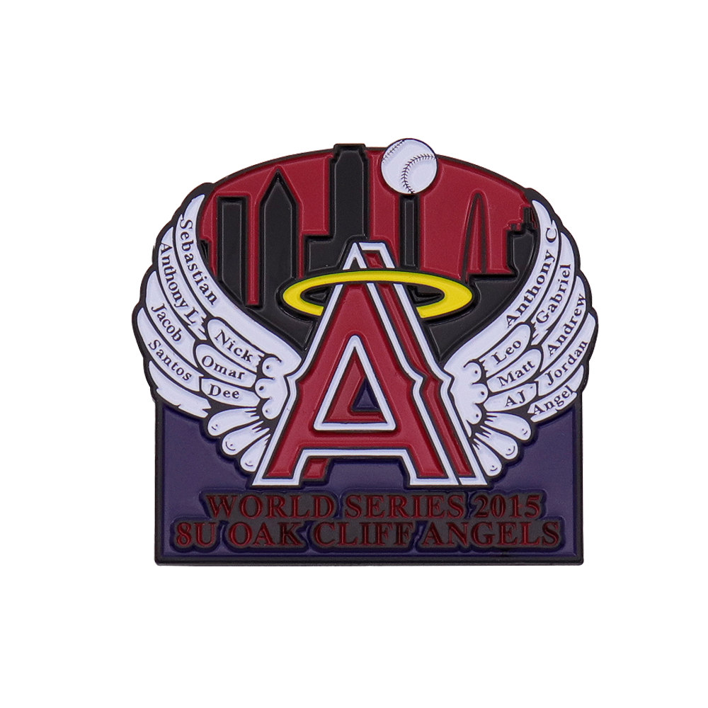 Custom Baseball Trading Pins With Team Names