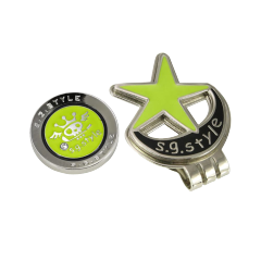 Custom Golf Hat Clips With Magnetic Ball Marker