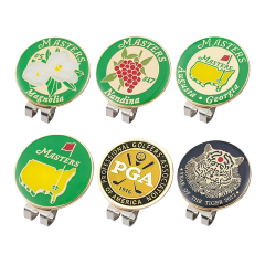 Custom Golf Hat Clips With Ball Markers